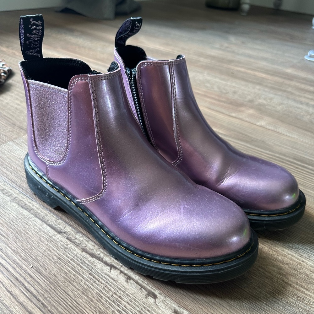 Women’s  US 7L/ euro 38  Dr. Martin side zip boots
